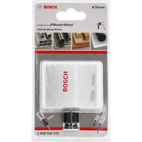 Bosch Bi-Metall Lochsäge Progressor for Wood & Metal, Ausführung: 59mm , 2608594223