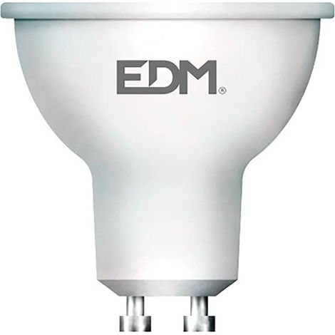 Ampoule LED EDM Dichroïque GU10 5W 450lm 6400K Lumière Froide Ø5x5,5cm (1/3)