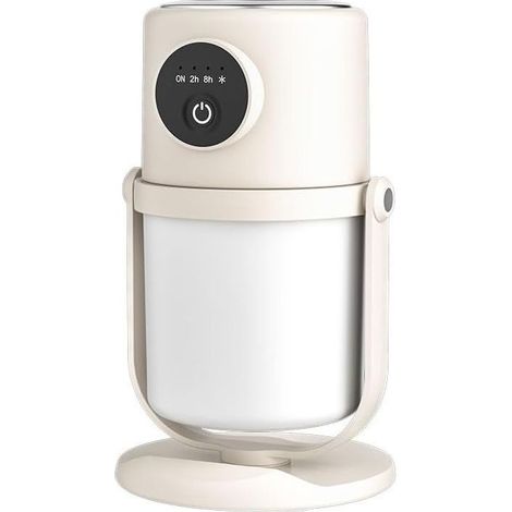New Humidifier, 90° Rotating Nozzle Cool Mist Humidifier, Indoor Quiet Humidifier, Small Air Purifying Humidifier, Humidifier with Night Light (1/5)