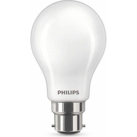 Philips ampoule LED Standard B22 40W Blanc Chaud Dépolie, Verre (1/3)
