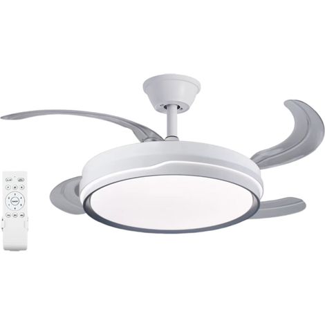 Ventilador Techo Luz LED 70W y Control