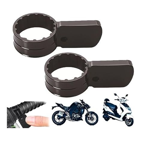 Régulateur de Vitesse Moto, Blocage Accélérateur pour Poignée, Aide Au Maintien Pour Long Trajet, Croisière Contrôle Universel, Compatible avec La Plupart des Motos (1/5)