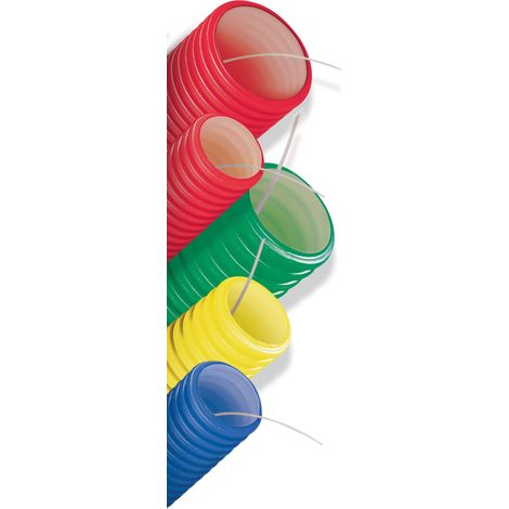 TPC rouge 50/50 Fourreau pour protéger les réseaux électricité COURANT 30063924 (1/4)