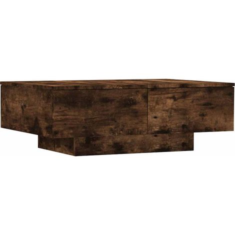 vidaXL Tavolino da Salotto Rovere Fumo 90x60x31 cm Legno