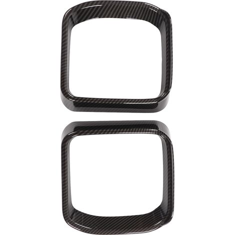 Rétroviseur Extérieur Kit 2 Pièces Coques Carbone Style pour Land Rover Defender 2020-2022 Cadre Visière Moulure Garniture (1/5)