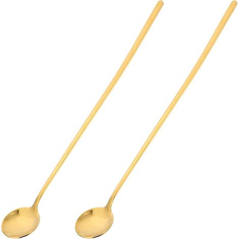 Gadpiparty Set mit 2 goldenen Eiskugelportionierern aus Edelstahl (1/5)
