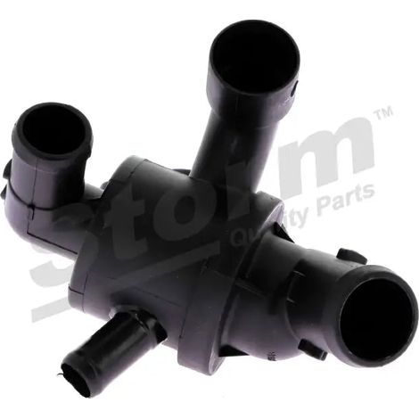 Boîtier du thermostat compatible VW, Seat, Škoda, Audi 03L 121 (1/5)
