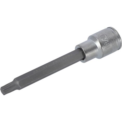 Bahco 1/2 Schraubendreher-Einsatz für TORX-Schrauben, T50, 120 mm (1/4)