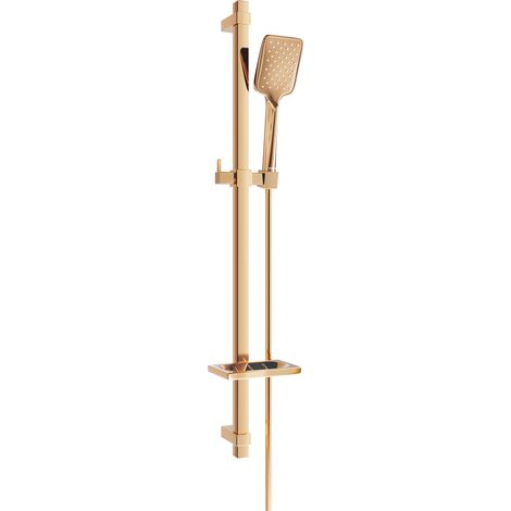 Mexen DQ62 Schiebe-Dusch-Set, Rosa Gold - 785624581-60 (1/2)