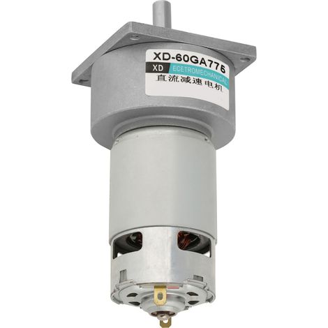 35-W-Mikro-Gleichstrom-Metallgetriebemotor, Drehzahlregelung, Rechts-/Linkslauf (12 V, 100 U/min) (1/5)