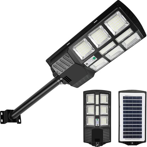 Jiubiaz 280 LED Solarlampen für Außen Bewegungsmelder IP67 Solarleuchte Solarlampe 300w Wasserdichte Wandleuchte Garten Gartenleuchten Aussenleuchte