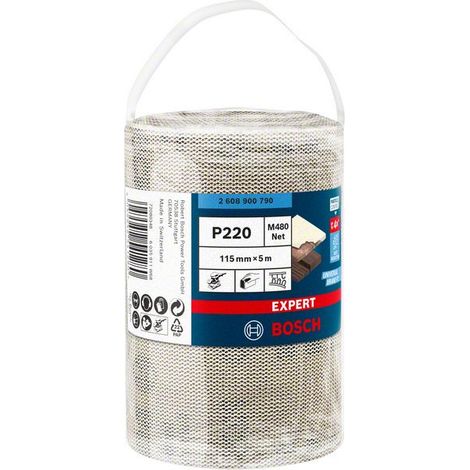 Abrasif Bosch expert m480 extraction poussière maille ouverte 5m (1/5)