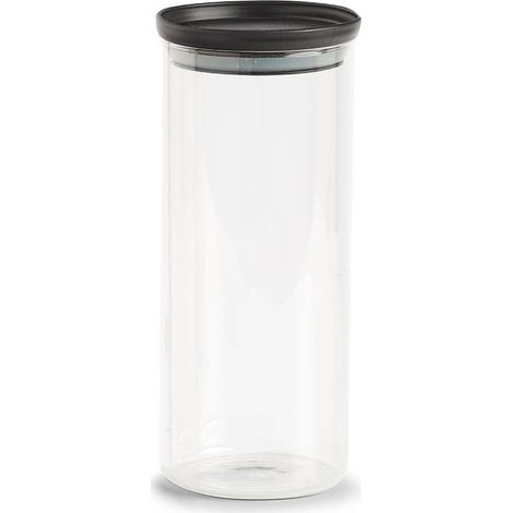 Glasbehälter mit Kunststoffdeckel, 1250 ml