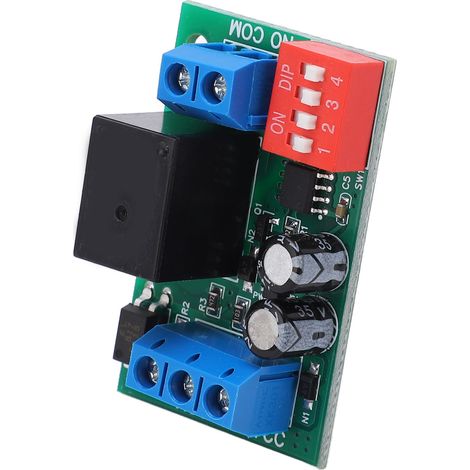 Auslöseverzögerungs-Ausschalter-Relaismodul ACC-Anschluss-Leiterplatte Stromverteilungssteuerung DC12V (1/5)