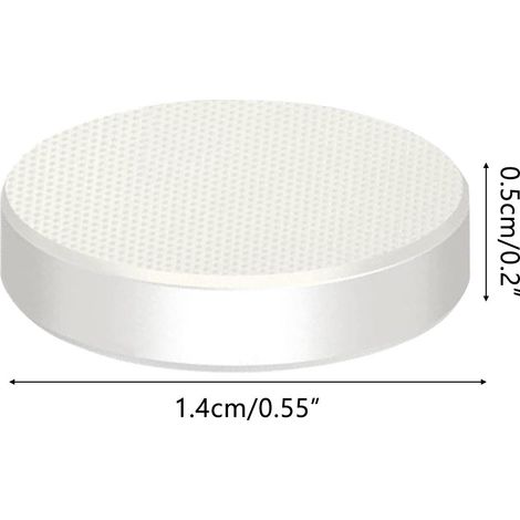 Lot de 10 clips pour grilles d'aération de voiture, pastilles parfumées de rechange, senteurs pêche, thé vert et lavande recharge de désodorisant pour voiture pastilles parfumées pour clips de grill (1/5)