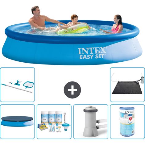 Intex Piscine Easy Set Ronde - 366x76 cm - 7-pièces  S40595 (1/5)