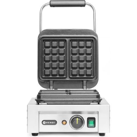 HENDI Waffeleisen 'Brüssel', 230V/2200W, 330x520x(H)277mm (1/5)
