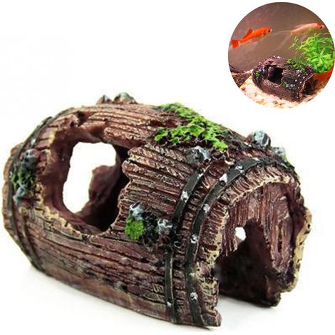 Decorazioni per acquari, accessori in resina per acquari, ornamenti acquatici per piccoli gamberetti, pesci e tartarughe