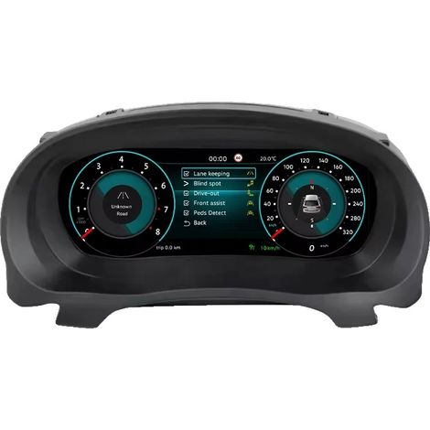 Tableau de bord numérique, compatible avec Passat B 2016-17, connectivité sans fil, installation facile, Pour Golf 6 (1/2)