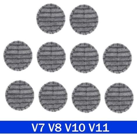 Accessori Aspirapolvere Compatibili, 12 Pezzi, Panni da Pavimento per V7V8V10V11, 15 cm - AUTRES (1/4)