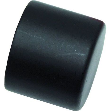 Endkappe Memphis 16 mm schwarz (1/2)