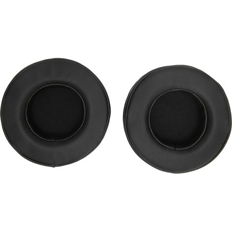 Coussinets d'oreille universels de rechange pour casque audio, 100 mm, noirs. (1/5)