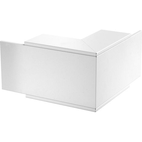 OBO Bettermann Angolo esterno con tessuto antincendio 370x200x370 Acciaio verniciato a polvere bianco puro RAL 9010, 7218048