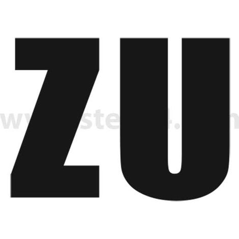 Georg Schlegel Bezeichnungsschild Bezeichnung in deutsch ZU weiß - 1 Stück