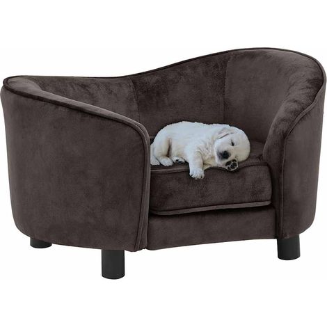 Divano per Cani Marrone 69x49x40 cm in Peluche vidaXL (1/5)