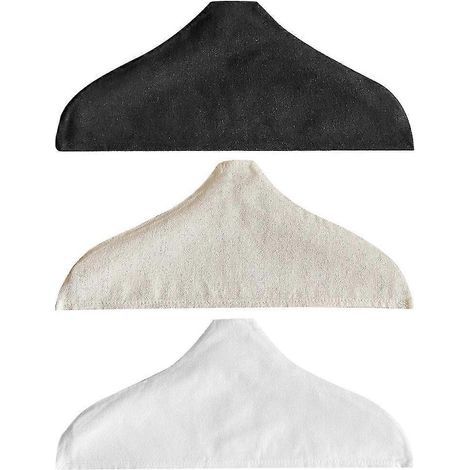 Lot de 3 housses de protection lavables pour cintres, protections antidérapantes (1/2)