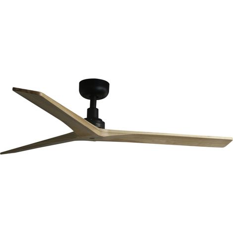 DC Ceiling Fan Klim M Black-Oak with Remote