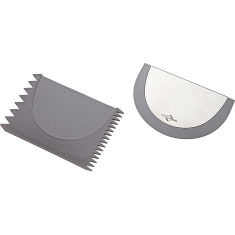 Espátulas para pasteles Kuchenprofi Vario, 2 unidades, acero inoxidable/silicona/plástico, 12 x 8,5 cm (1/5)