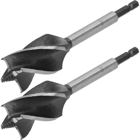 Stück Holzbohrer, Metalllochsäge, Spiralbohrer, 4-fach, 4-Nut-Sechskantschaft, 32 mm (1/5)