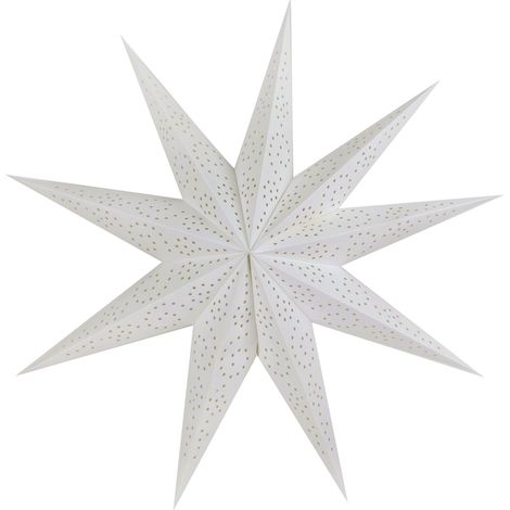 TrendLine Deko Papierstern Ø 70 cm weiß Weihnachtsstern