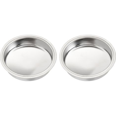 Insert backflush machine café pour Delonghi EC680 – EC685 inox filtre blind disque métal remplacement, cuisine (1/5)