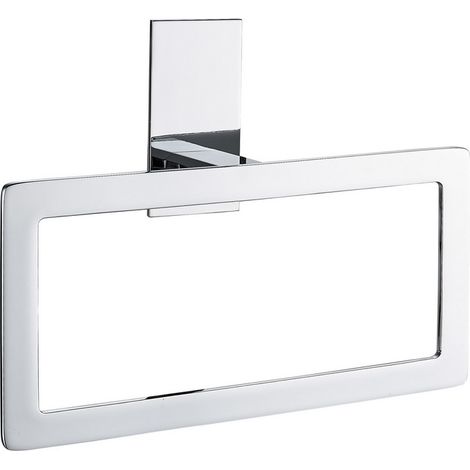 Porta salviette ad anello cromo - serie Level