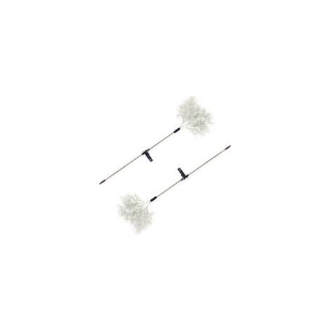 EASYCOMFORT Lot de 2 Lampes Solaires Rime pour Allées de Jardin et Patio (1/5)