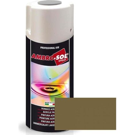 AMBROSOL spray acrílico mate. ral 7008. aerosol. 400 ml - ambrosol