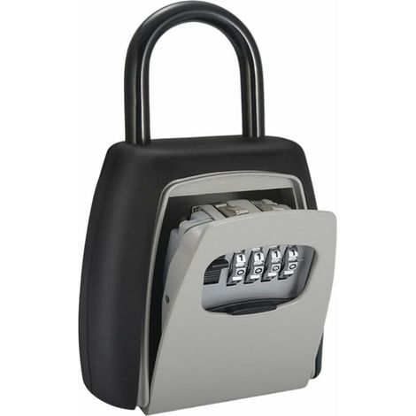 Boite A Clefs Murale, 2 in 1 Mot de passe Boîte de porte de la porte Poignée de porte Coffret Mot de passe Décoration Codelock Livraison Touche de stockage Mot de passe Boîtes de mot de passe (1/5)