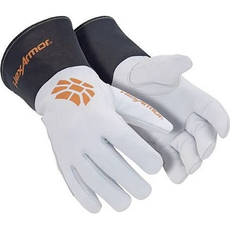 HexArmor Chrome SLT 4062 6065507 Cuir nappa Gants de protection contre les coupures Taille (gants): 7 1 paire(s)