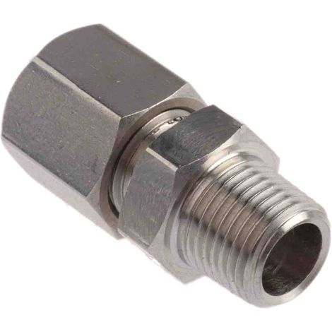 Raccord de compression 1/8 BSPT pour Thermocouple, Ø 1/4pouce ( Prix pour 1 ) (1/3)