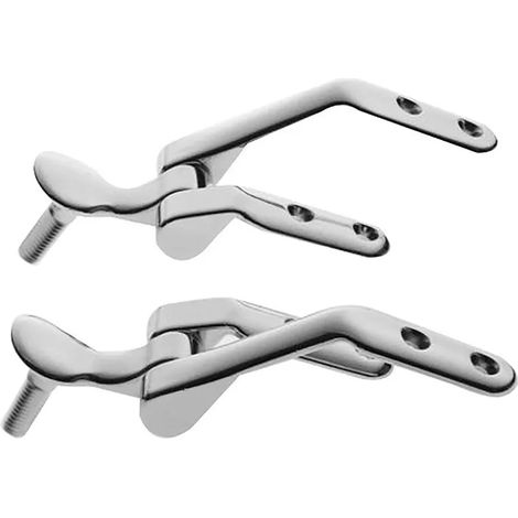 Coppia di cerniere per copriwater Conca di Ideal Standard in acciaio cromo (1/4)