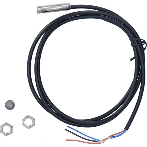 M8 NPN NO 5–30 V DC induktiver Sensor, Hall-Effekt-Magnetdetektor, 10er-Pack Näherungsschalter NJK-5001C, berührungsloser Präsenzsensor (1/5)