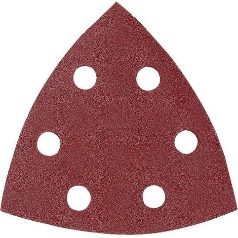 Assortiment de 10 triangles abrasifs B-21618 pour bois - Assortiment de 10 triangles abrasifs B-21618 pour bois