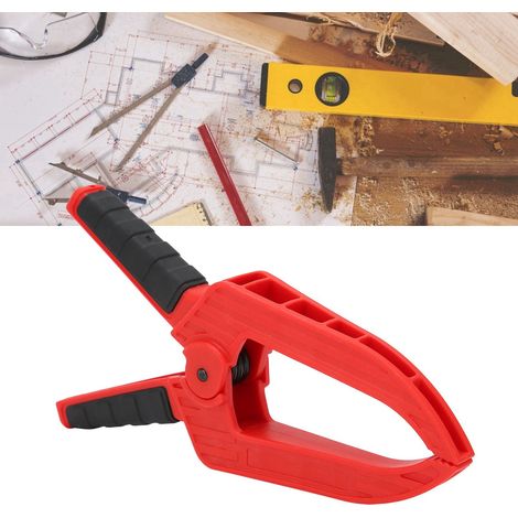 Abrazadera larga y plana de ABS para madera, accesorio de fijación para carpintería con una abertura de 50 mm, 1 unidad. (1/5)