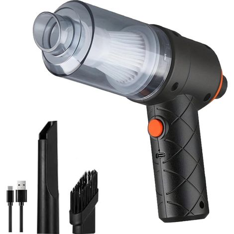 Handheld Car Vacuum Cleaner Vacuum Cleaner Air Duster High Power Vacuum Portable Cordless Hand Held Vacuum Light (1/5)
