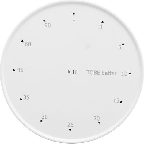 Elektronischer Timer mit drehbarer Anzeige, Countdown-Erinnerung und magnetischem Saugnapf für Küche und Haushalt