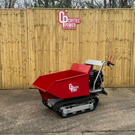 Crytec 500kg 300cc 12HP Pro Model Tracked Mini Dumper Japanese Gearbox CRD50H-R (1/5)
