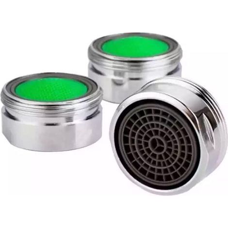 Universal Faucet Aerator Set of 3 - 50% Water Saving without Loss of Comfort, Professional Quality (1/3)