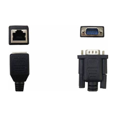 Câble Adaptateur Vga Mâle Vers Rj45 Femelle Connecteur Réseau Lan 15 Cm Db945